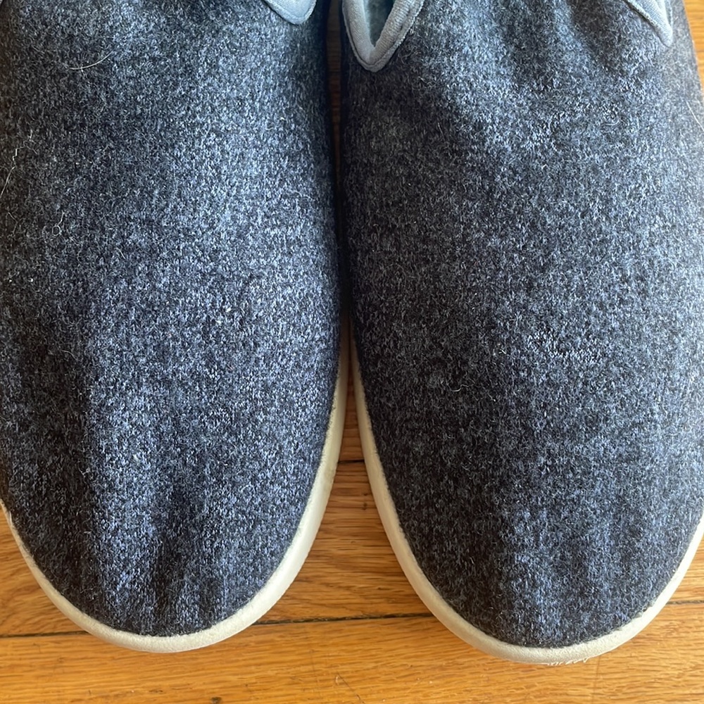 Allbirds Womens Wool Loungers Slip-on Navy Shoes - Picture 9 of 9
